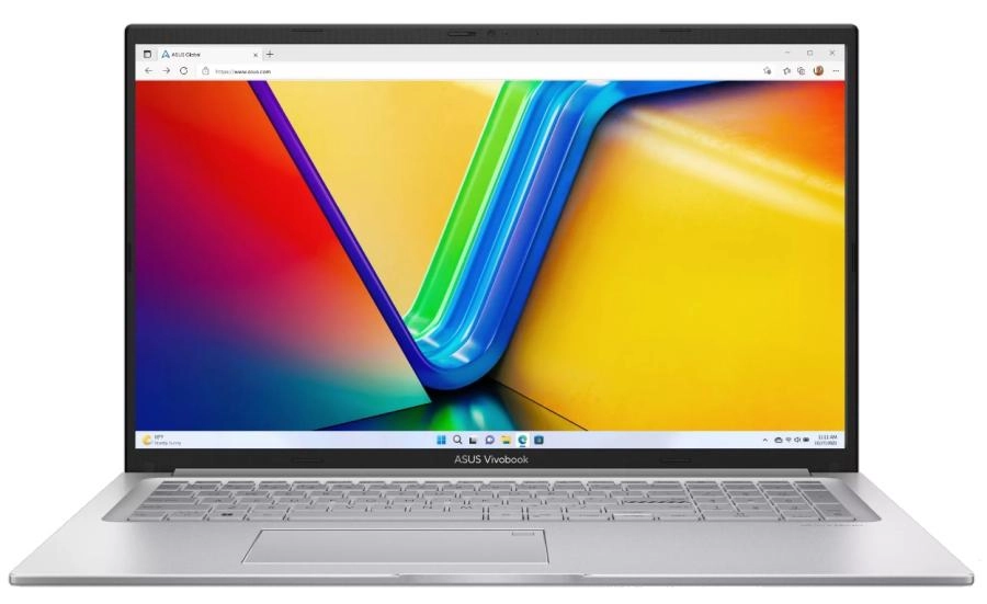 Ноутбук Asus Vivobook 17 X1704VA-AU1078 Cool Silver (90NB13X1-M00L70)