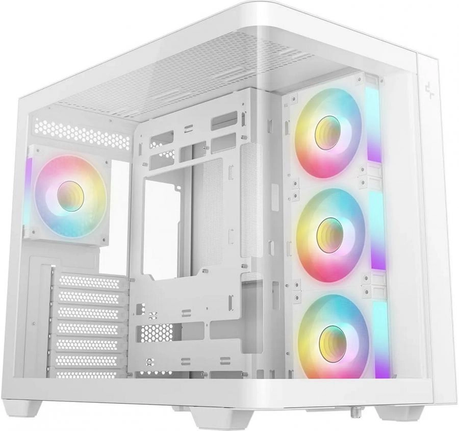 Корпус DeepCool CG530U 4F WH ATX без БП белый (R-CG530U-WHAGA4-G)