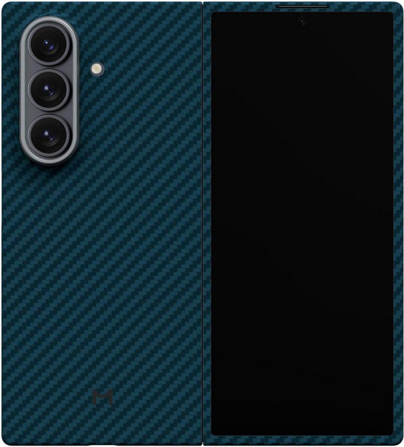 Чехол для смартфона Magssory Aramid Case для Samsung Galaxy Z Fold 7 синий (CFB034blue)