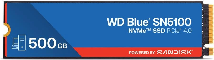 SSD диск WD Blue SN510 500GB (WDS500G5B0E)
