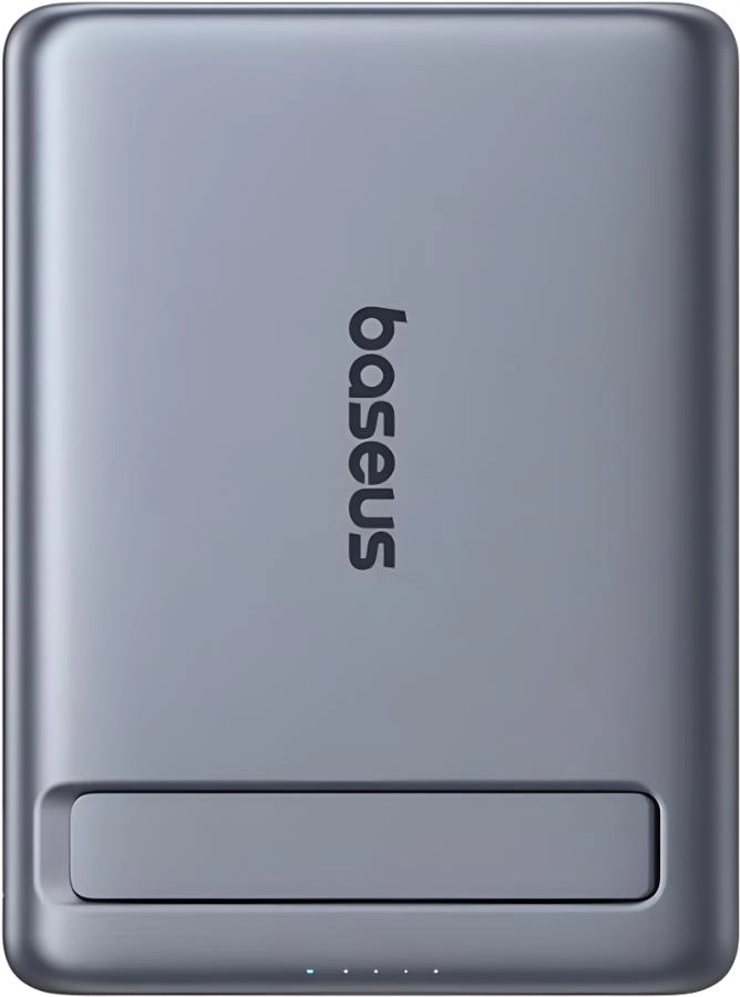 Портативное зарядное устройство Baseus PicoGo AM31 Qi2 Ultra-Mini Magnetic PPKPC-0520S Space Grey (P1007680B813-00)