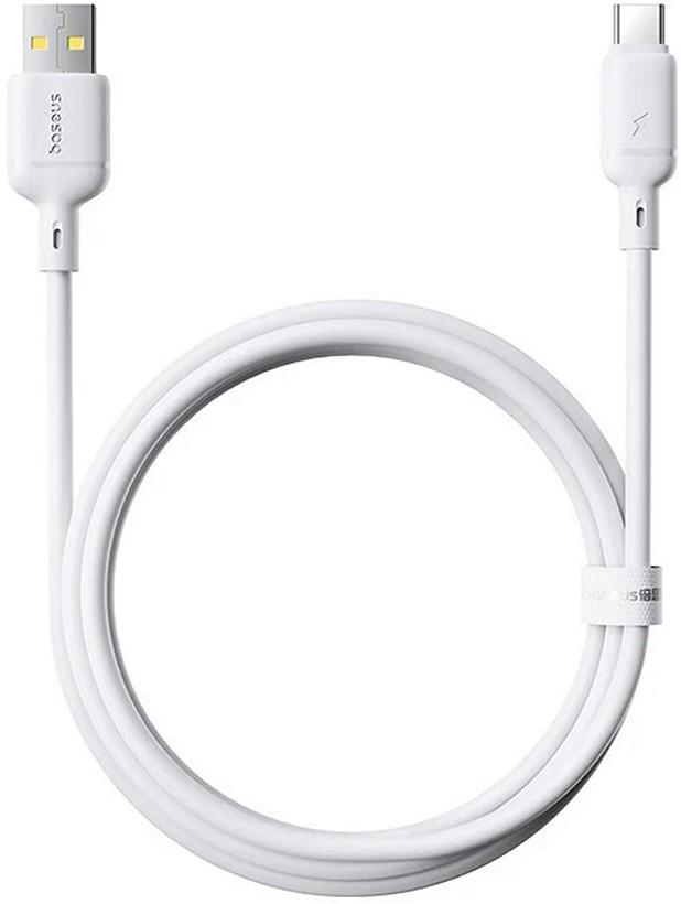Кабель Baseus CB000176 Silky 1м Moon White (P10377703213-02)