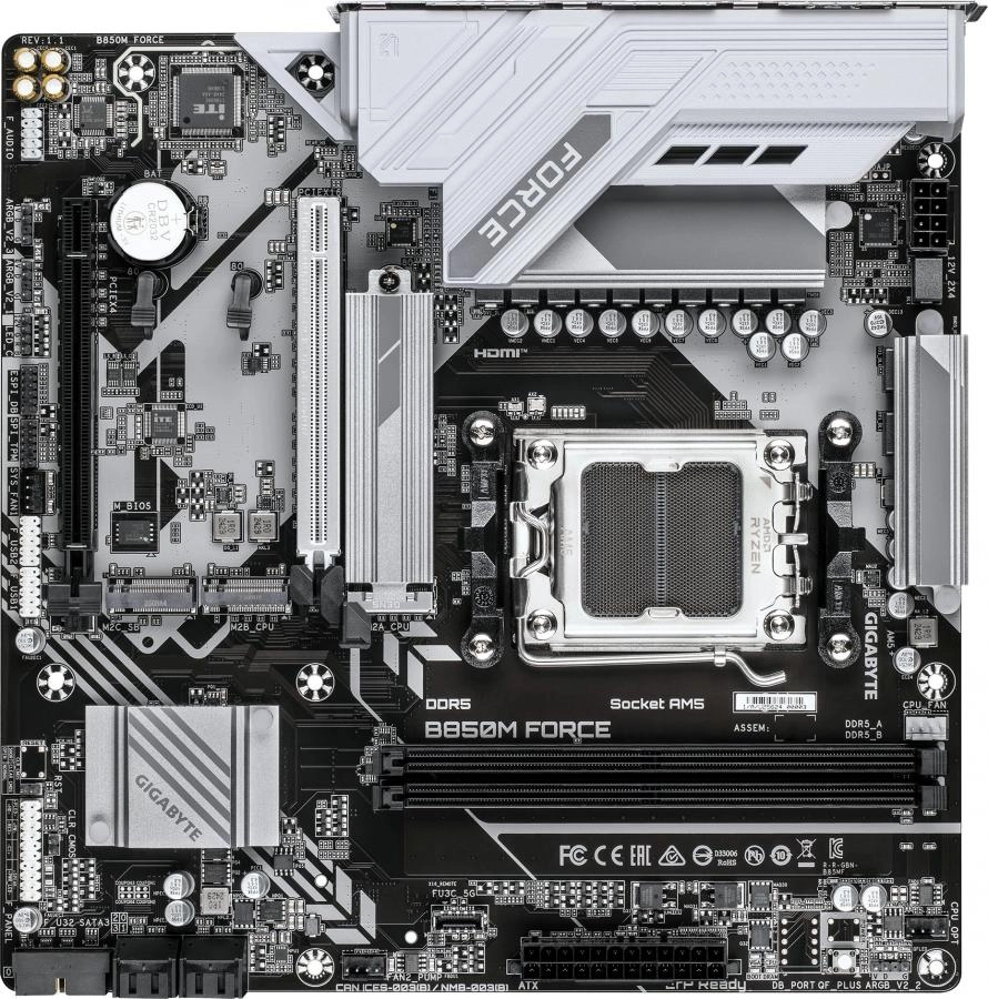 Материнская плата Gigabyte B850M Force rev. 1.1