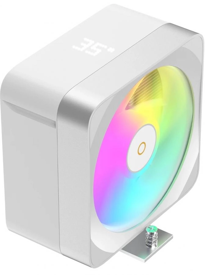 Кулер для процессора Ocypus Delta A40 EX WH Digital белый (Delta-A40-WH1NAWD00E-GL)
