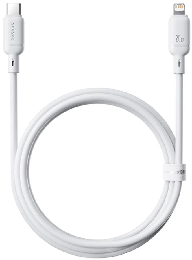 Кабель Baseus CB000116 Silky 2м Moon White (P10377700213-01)