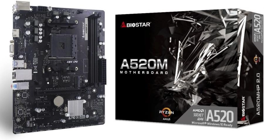 Материнская плата Biostar A520MHP 2.0