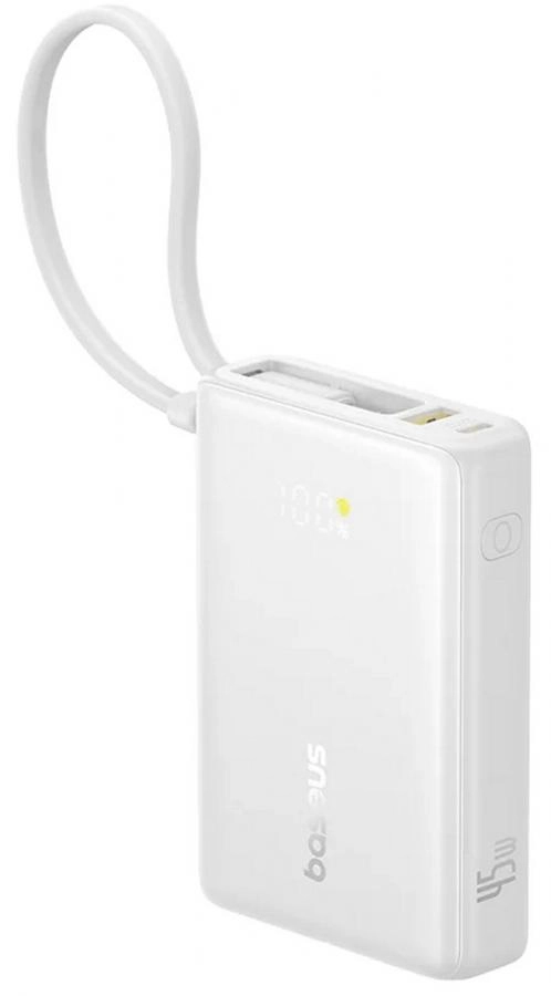 Портативное зарядное устройство Baseus PicoGo PPPG-1W45C Moon White (P10076803213-00)