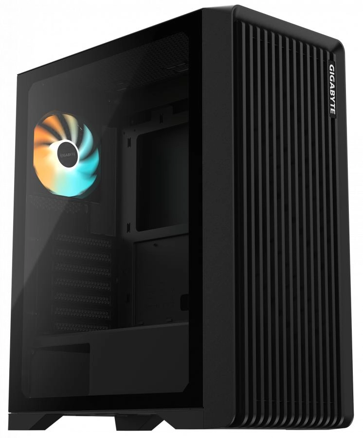 Корпус Gigabyte C103 Glass Global без БП черный (28300-C103B-1CRR)