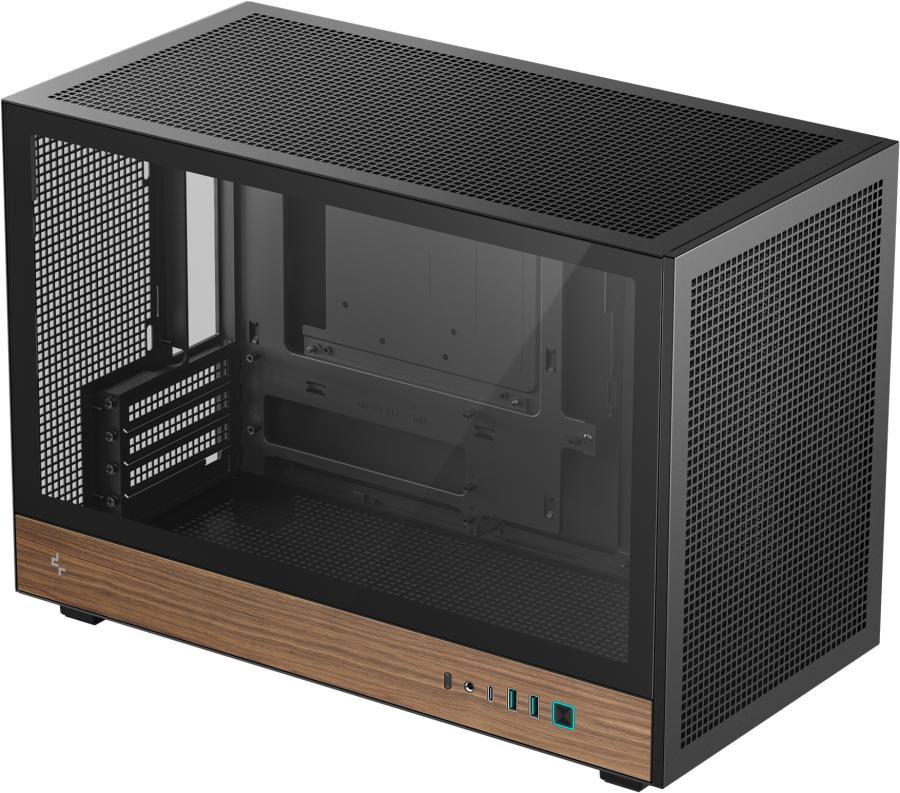 Корпус Deepcool CH260 без БП Wood (R-CH260-BKNWM0-G-1)