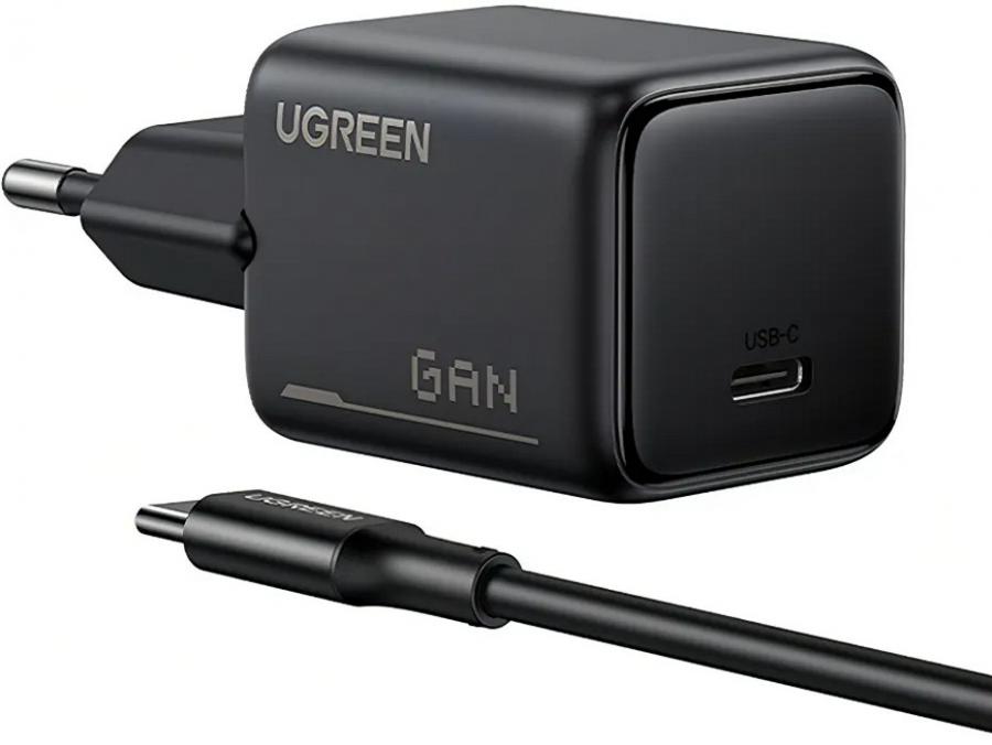 Сетевое зарядное устройство Ugreen X517 Black (75103)