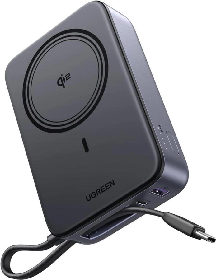 Портативное зарядное устройство Ugreen PB567 Space Grey (55450B)
