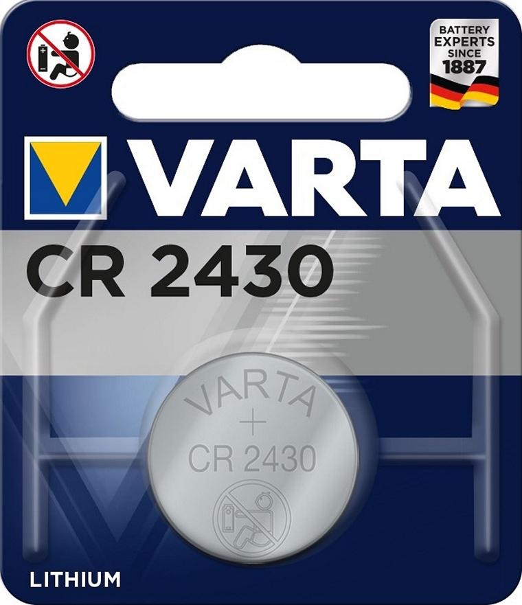 Батарейка Varta Lithium 6430 CR 2430 BL1 1pcs/Pack