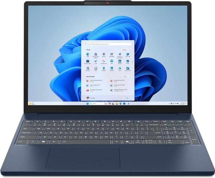 Ноутбук Lenovo IdeaPad Slim 3 15IRH10 Cosmic Blue (83K100CYPB)