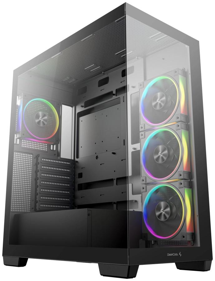 Корпус DeepCool CG580 4F V2 750W черный (R-CG580-4F-V2-PL750D-M)