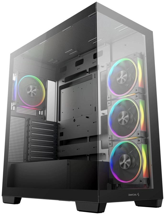 Корпус DeepCool CG580 4F V2 750W черный (R-CG580-4F-V2-PL750D-M)