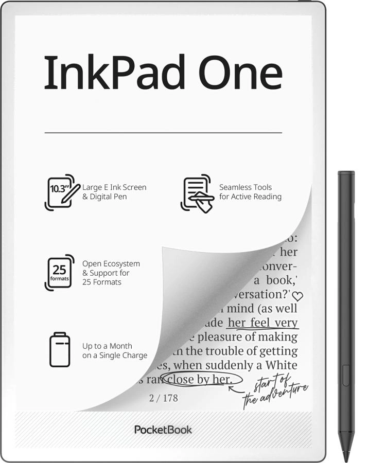 Электронная книга PocketBook 1030 Matte Black (PB1030-8-WW)