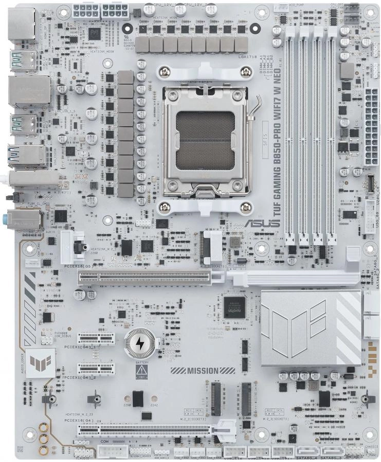 Материнская плата ASUS TUF Gaming B850-Pro WIFI7 W Neo (90MB1NW0-M0EAY0)