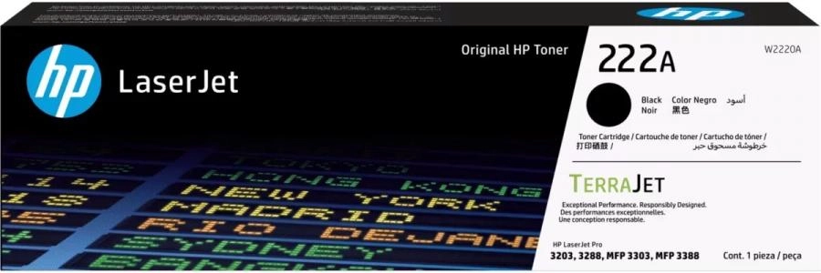 Картридж HP 222A черный (W2220A)