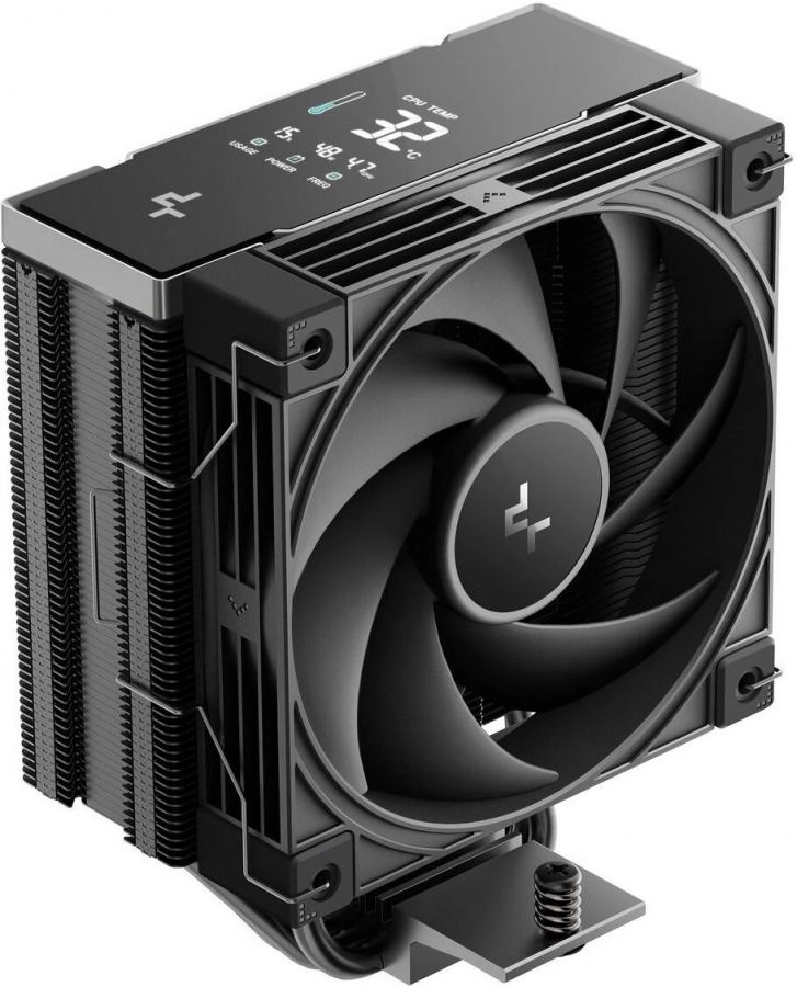 Кулер для процессора DeepCool AK400 G2 Digital NYX черный (R-AK400G2-BKNNMN-GJD-1) + термопаста DeepCool DS9 3.5г (R-DS9-GY035C-G)