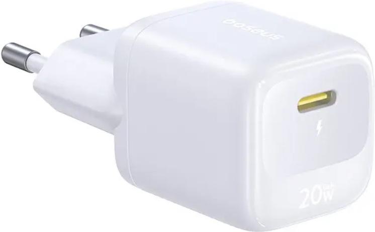Сетевое зарядное устройство Baseus EnerFill FN22 1C 20W Moon White (E0122803)