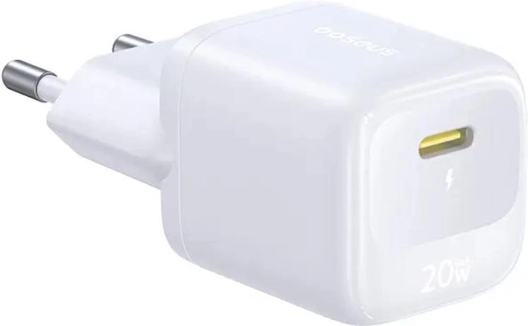 Сетевое зарядное устройство Baseus EnerFill FN22 1C 20W Moon White (E0122803)