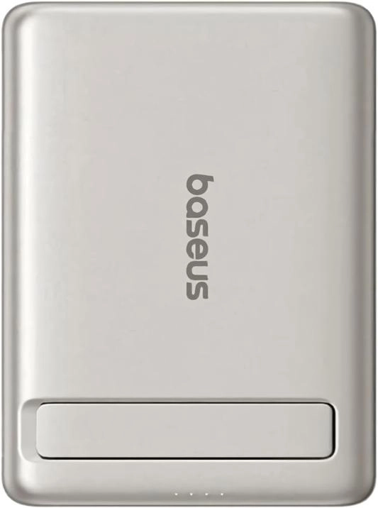 Портативное зарядное устройство Baseus PicoGo AM31 Qi2 Ultra-Mini Magnetic PPKPC-0520S Natural Titanium (P10081907853-00) 