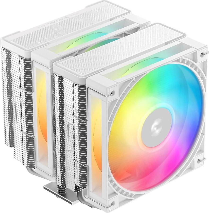 Кулер для процессора DeepCool AG620 G2 WH ARGB белый (R-AG620-WHAMMG2-G)