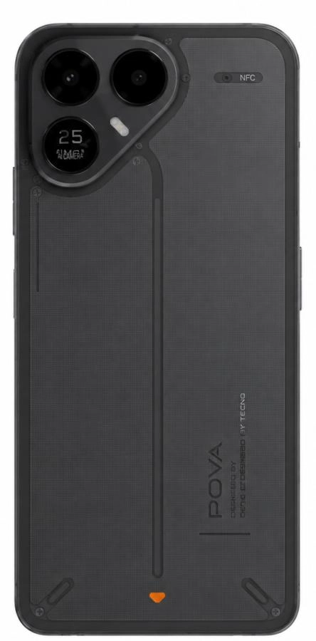 Смартфон Tecno Pova 8 5G 8GB/256GB Graphite Black (LK6)