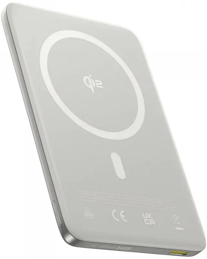 Портативное зарядное устройство Baseus PPKPC-1027G PicoGo AM41 Ultra-Slim Qi2 Magnetic Power Bank 10000mAh 27W Natural Titanium (E0027203)