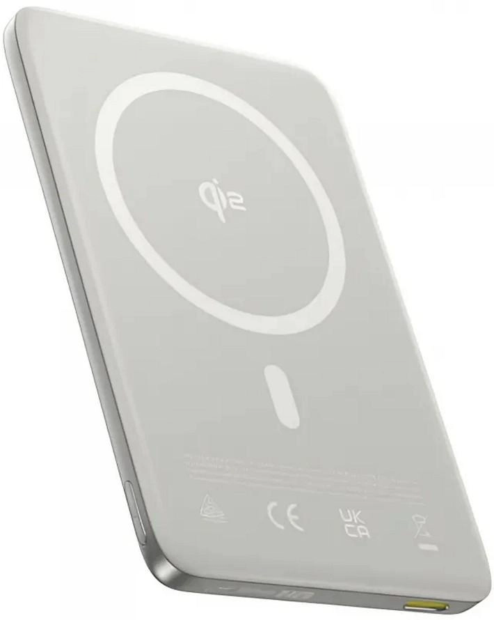 Портативное зарядное устройство Baseus PPKPC-1027G PicoGo AM41 Ultra-Slim Qi2 Magnetic Power Bank 10000mAh 27W Natural Titanium (E0027203)