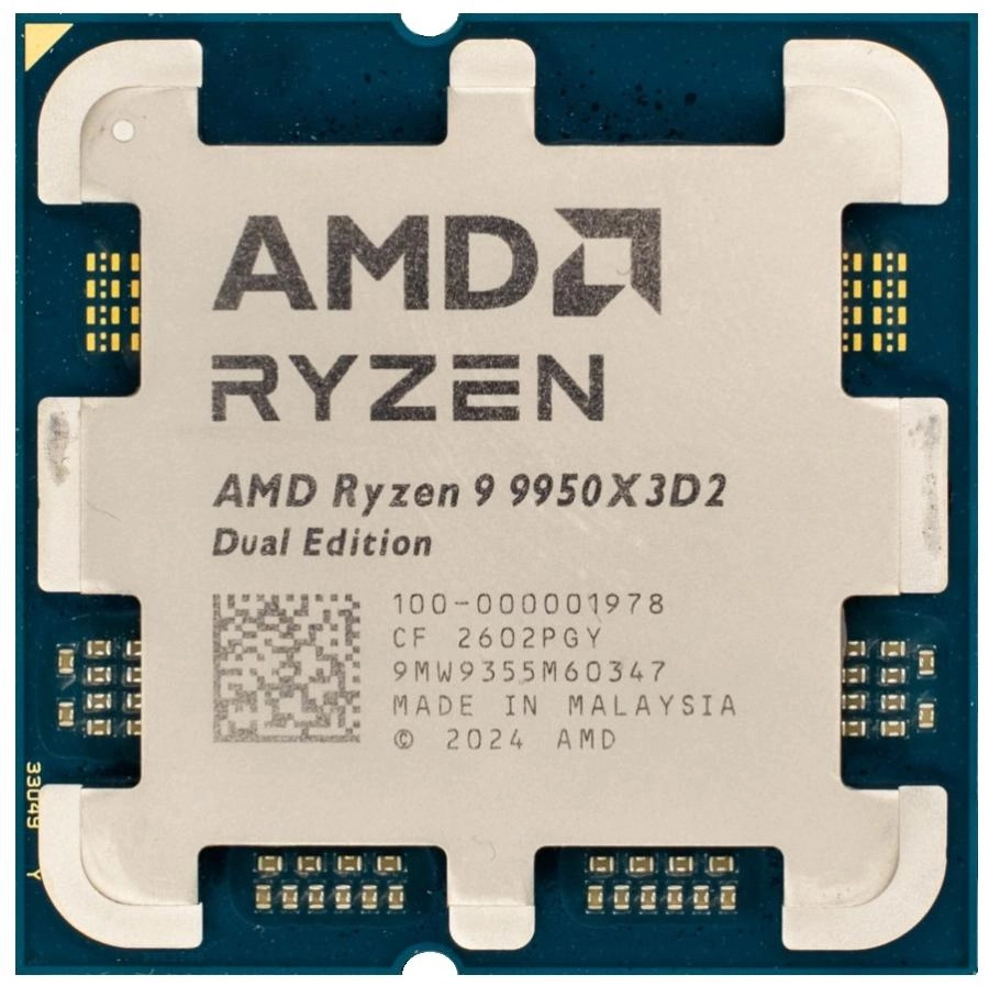 Процессор AMD Ryzen 9 9950X3D2 (Oem) (100-000001978)