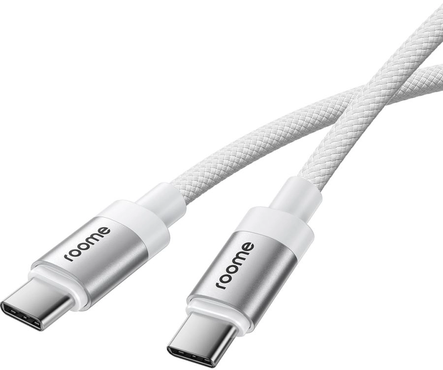 Кабель Roome PowerLink USB-C to USB-C Cable 100w 1m White (RPL1001WH)