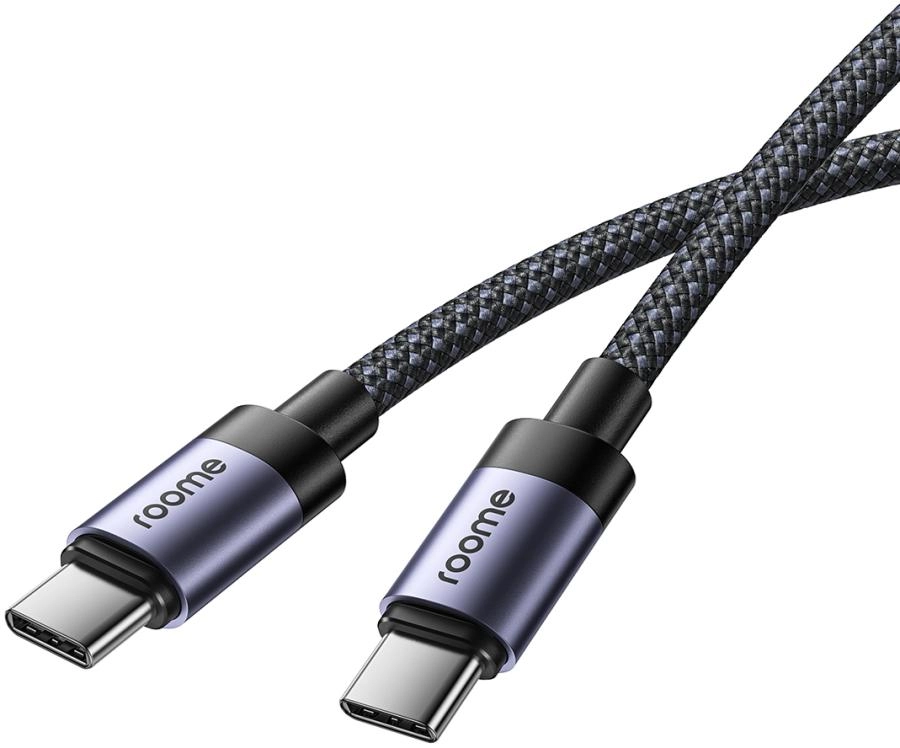 Кабель Roome PowerLink USB-C to USB-C Cable 100w 2m Black (RPL1002BL)