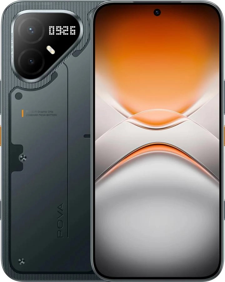 Смартфон Tecno Pova 8 Pro 5G 8GB/256GB Graphite Black (LK7)