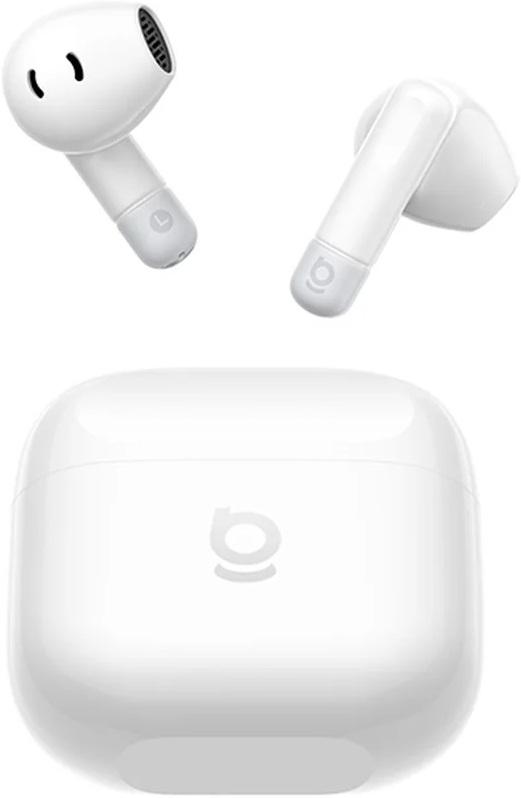 Bluetooth наушники Baseus A0010A Bass BS2 Lite True Wireless Earbuds Moon White (A0010A03)