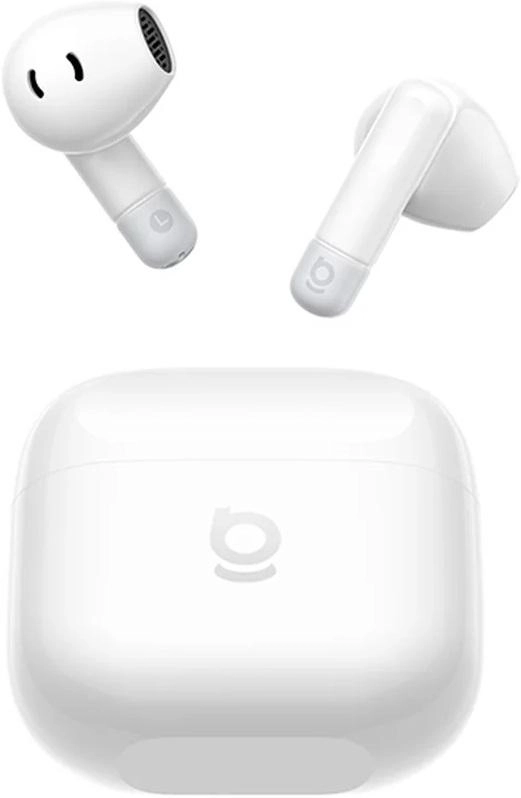 Bluetooth наушники Baseus A0010A Bass BS2 Lite True Wireless Earbuds Moon White (A0010A03)