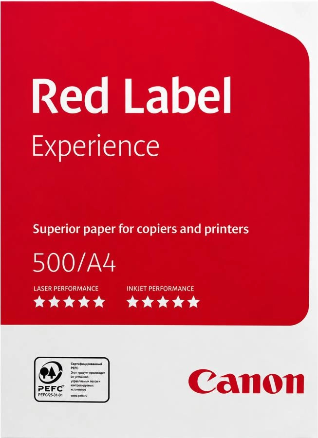 Бумага Canon Red Label Experience 80г/м2 500л (3158V529)