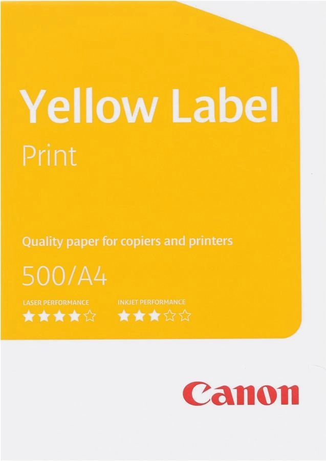 Бумага Canon Yellow Label Print А4 80г/м2 500л (6821B001)