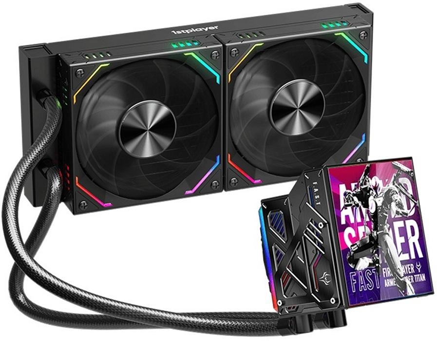 Система жидкостного охлаждения для процессора 1stPlayer FT-240 Black (FT-240-BK)