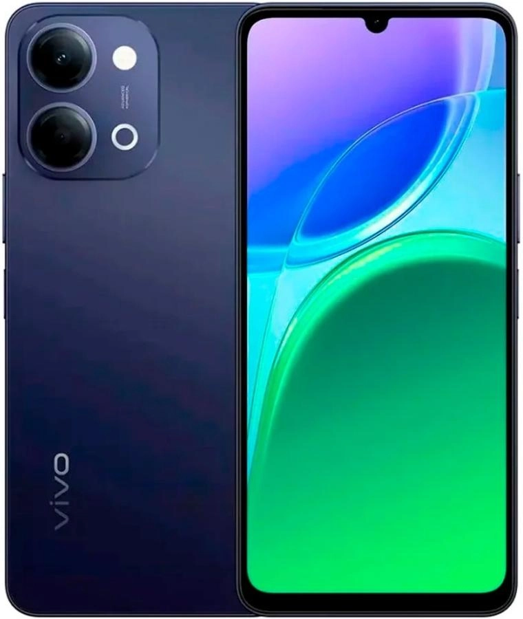 Смартфон Vivo Y11d 4GB/256GB Black (V2555)