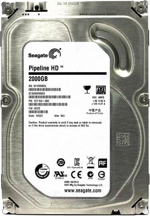 Жесткий диск Seagate/Securex 2TB ST2000VM003