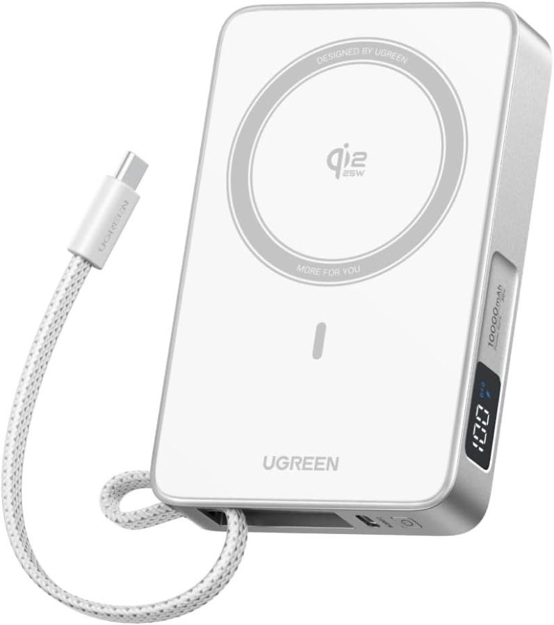 Портативное зарядное устройство Ugreen PB773 белый (95027)