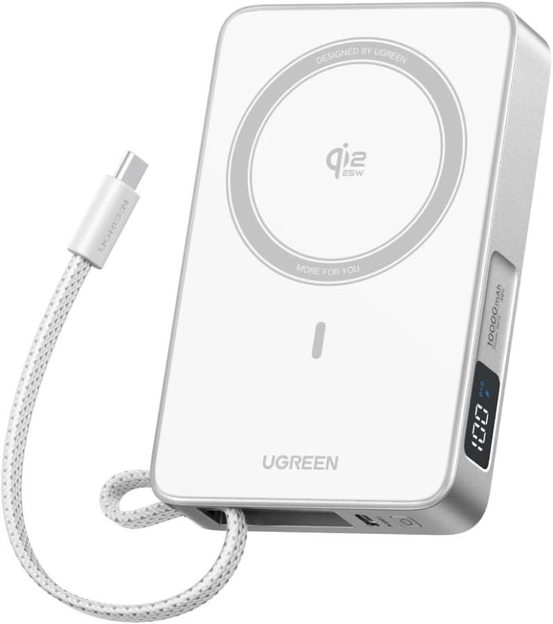 Портативное зарядное устройство Ugreen PB773 белый (95027)