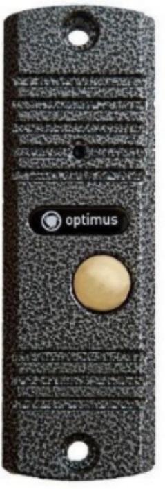 Панель видеодомофона Optimus DS-700 серебро (В0000002339)