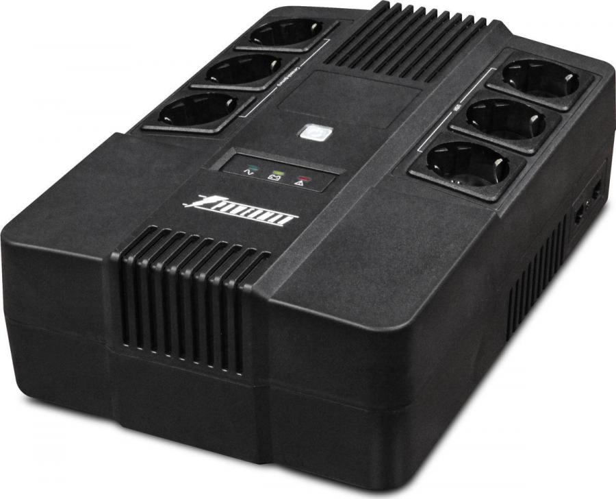 Источник бесперебойного питания PowerMan Brick 600 600VA (6120043)
