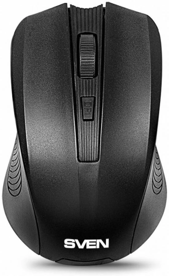Мышь Sven RX-300 USB черный (SV-03200300W)