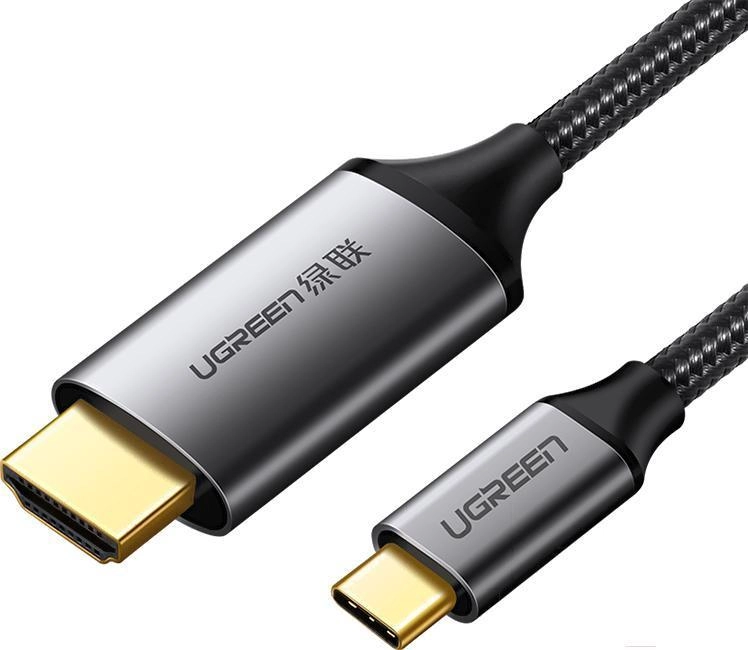 Кабель UGREEN MM142-50570 Gray Black (50570)