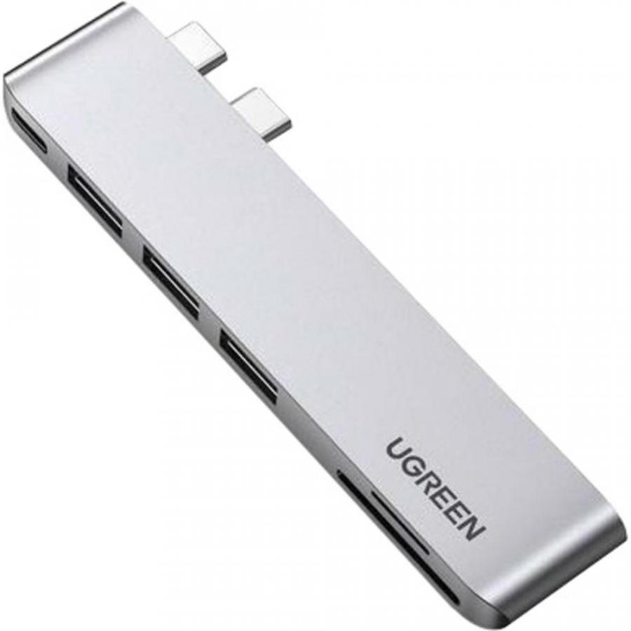 USB-хаб Ugreen CM251-60559 Space Gray (60559)