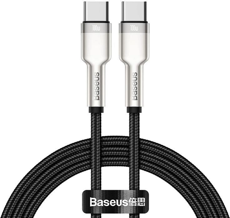 Кабель Baseus Cafule 1m Black (CATJK-C01)
