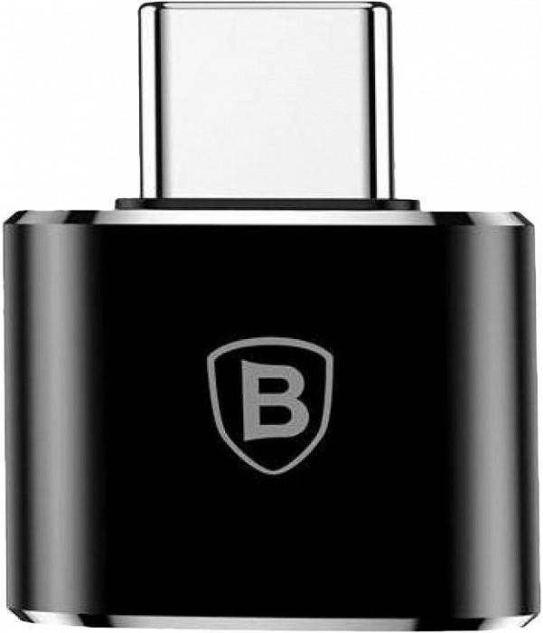 Переходник Baseus Adapter USB-C to USB Black (CATOTG-01)